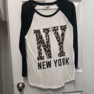 Pink NY Long sleeve top